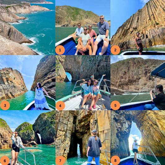 Hong Kong Geopark Four Sea Arches Volcano Sightseeing Speedboat Tour (2hrs)