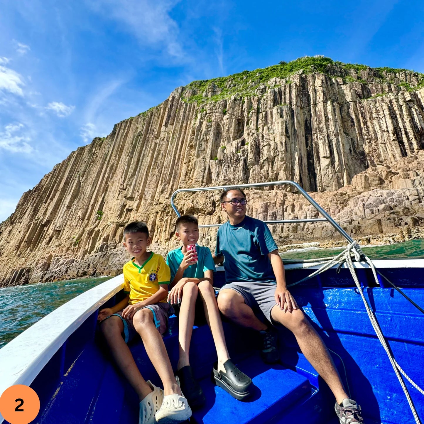 Hong Kong Geopark Four Sea Arches Volcano Sightseeing Speedboat Tour (2hrs)